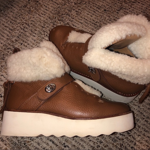Coach Urban Hiker Shearling Boot - Picture 1 of 5
